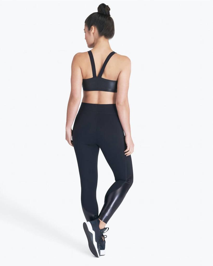 商品SPANX|Gloss Pocket Legging In Very Black,价格¥641,第2张图片详细描述