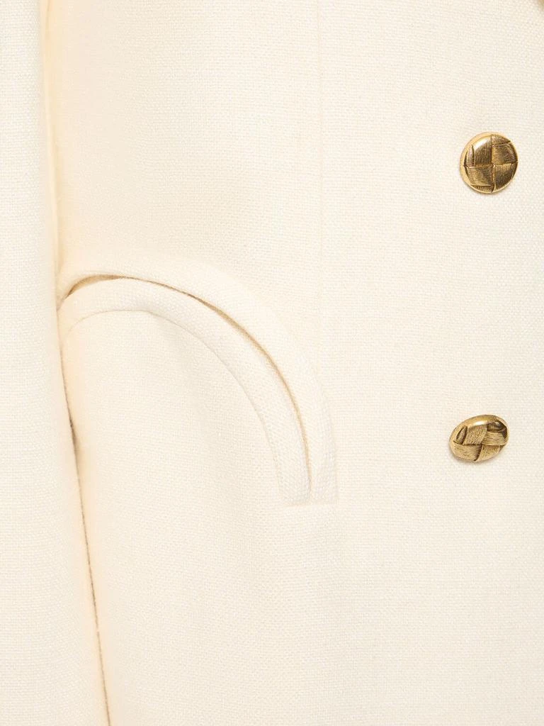 商品BLAZÉ MILANO|Venus Viscose & Silk Long Coat,价格¥10852,第4张图片详细描述