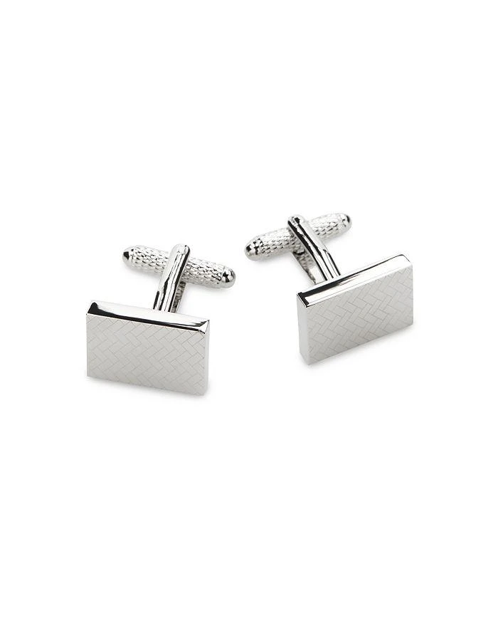 商品The Men's Store at Bloomingdale's|Laser Tile Square Cufflinks - Exclusive,价格¥504,第1张图片详细描述