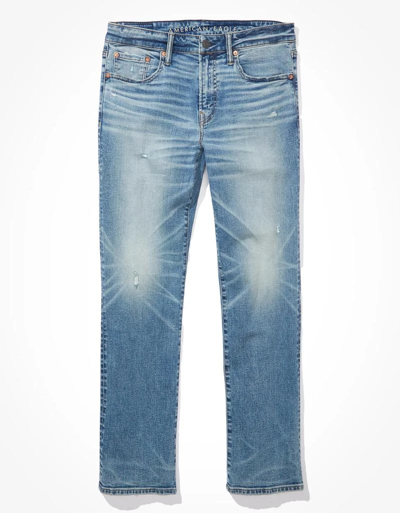 商品AE|AE AirFlex+ Distressed Original Bootcut Jean,价格¥154,第3张图片详细描述