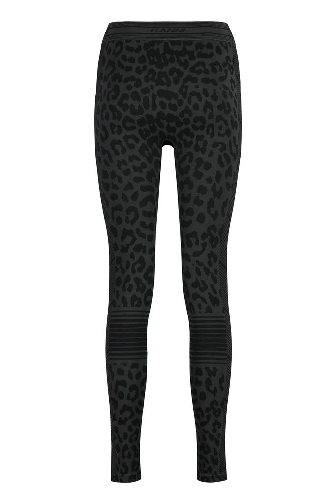 商品Ganni|Ganni Seamless Jacquard Leggings,价格¥449,第2张图片详细描述