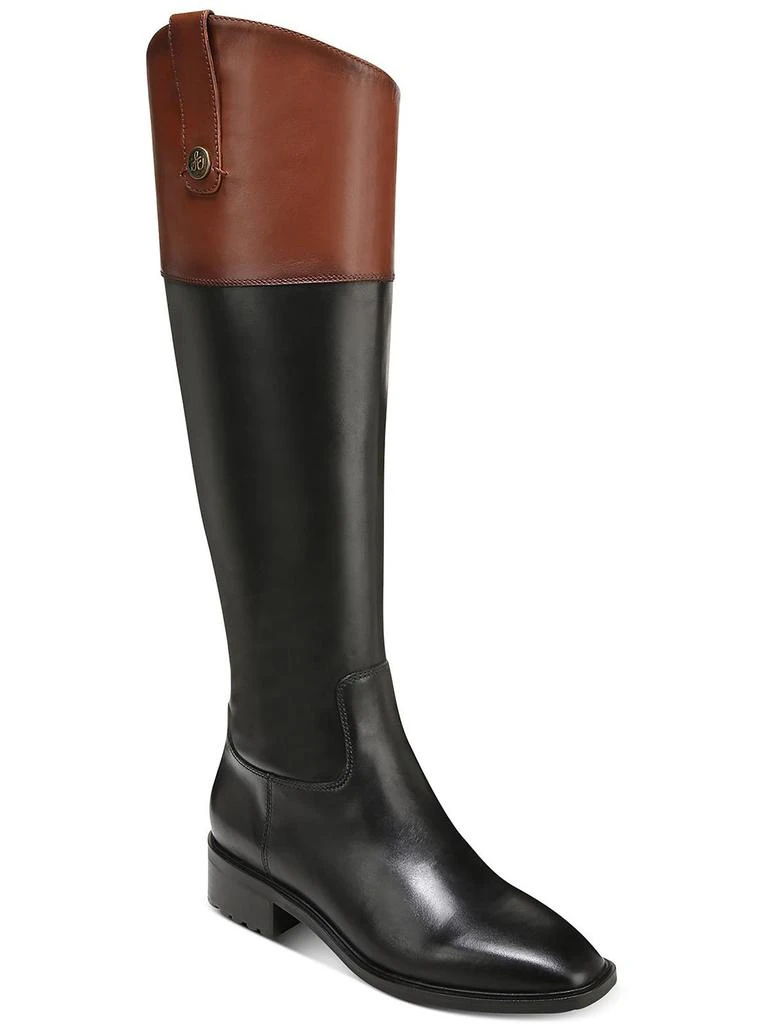 商品Sam Edelman|Drina Womens Leather Riding Knee-High Boots,价格¥450,第1张图片