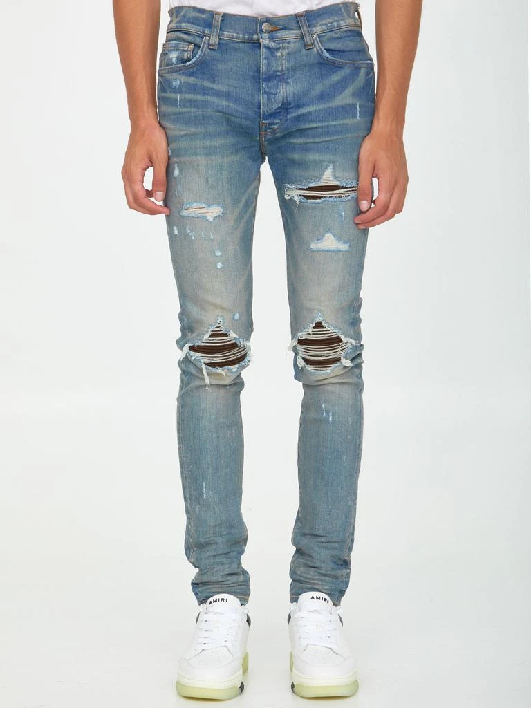 商品AMIRI|Distressed skinny jeans,价格¥6262,第1张图片