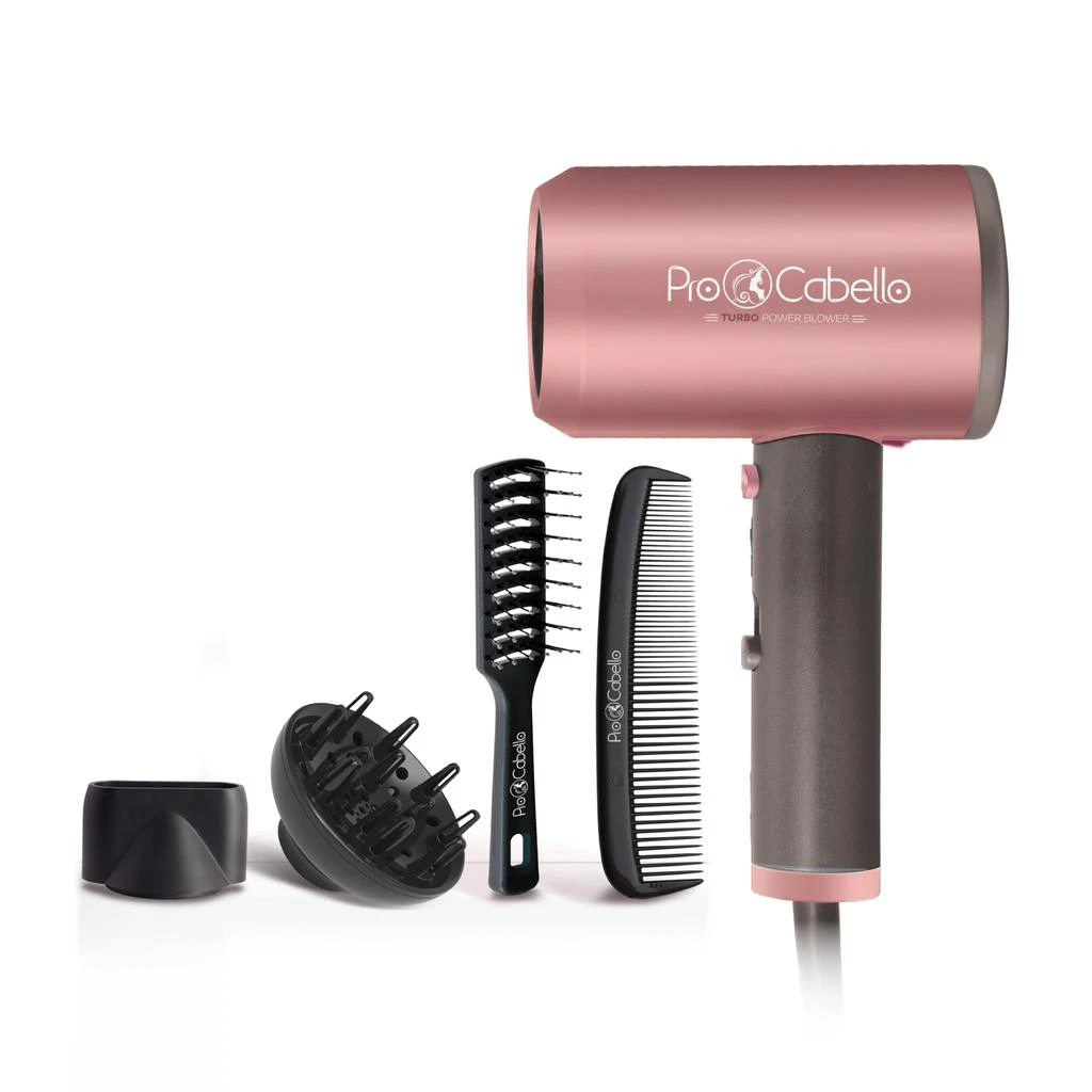 商品Procabello|Mini Magic Turbo Power Blower - Rose Gold & Grey,价格¥637,第1张图片