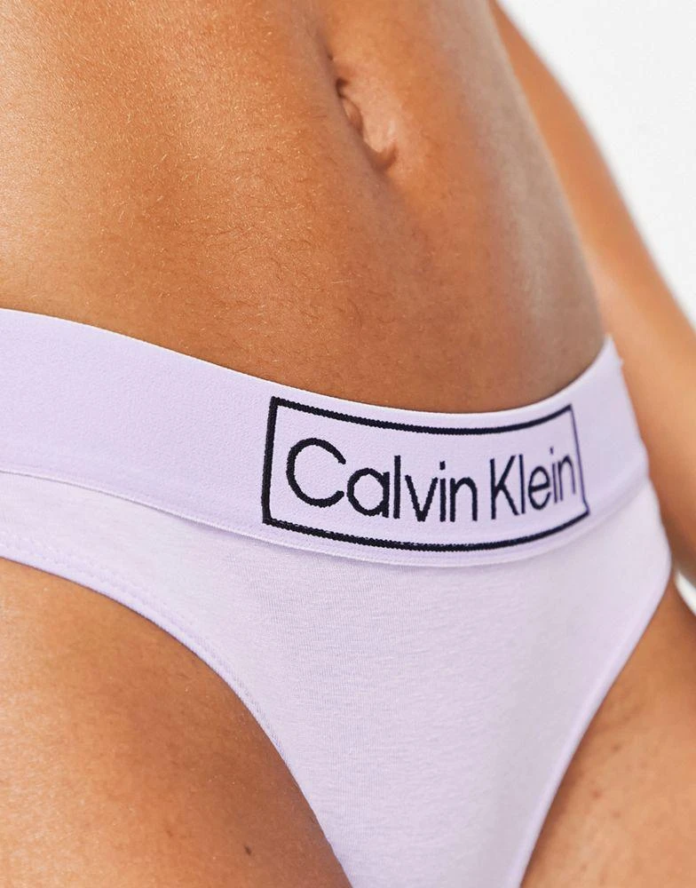商品Calvin Klein|Calvin Klein Reimagined Heritage bikini style brief in lilac,价格¥208,第3张图片详细描述