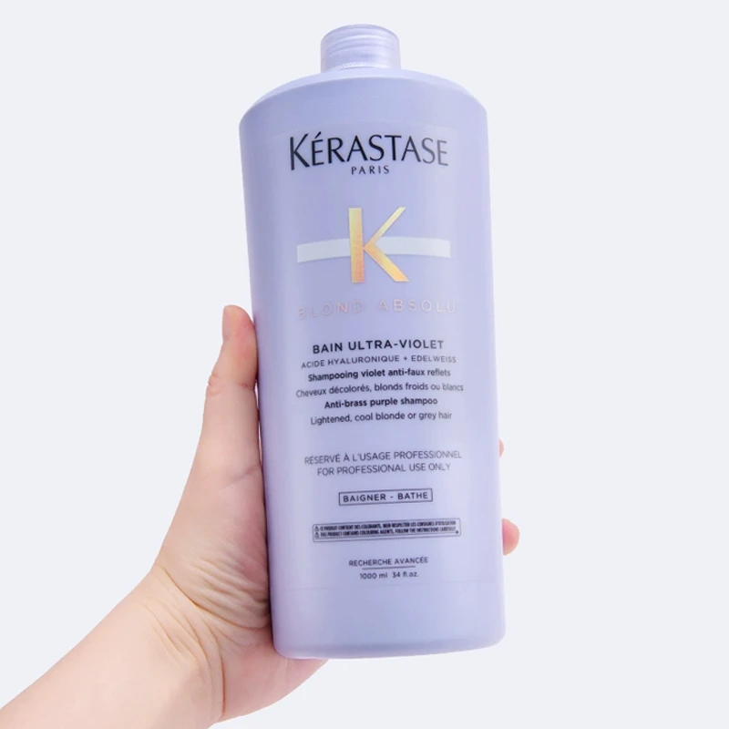 Kérastase卡诗 耀光玻尿酸高能洗发水洗发露 500ml 1000ml 改善烫染发质 焕亮秀发光泽 商品