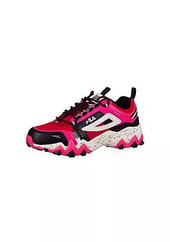 商品Fila|Women's Pink Oakmont Trail Running Shoes,价格¥465,第1张图片