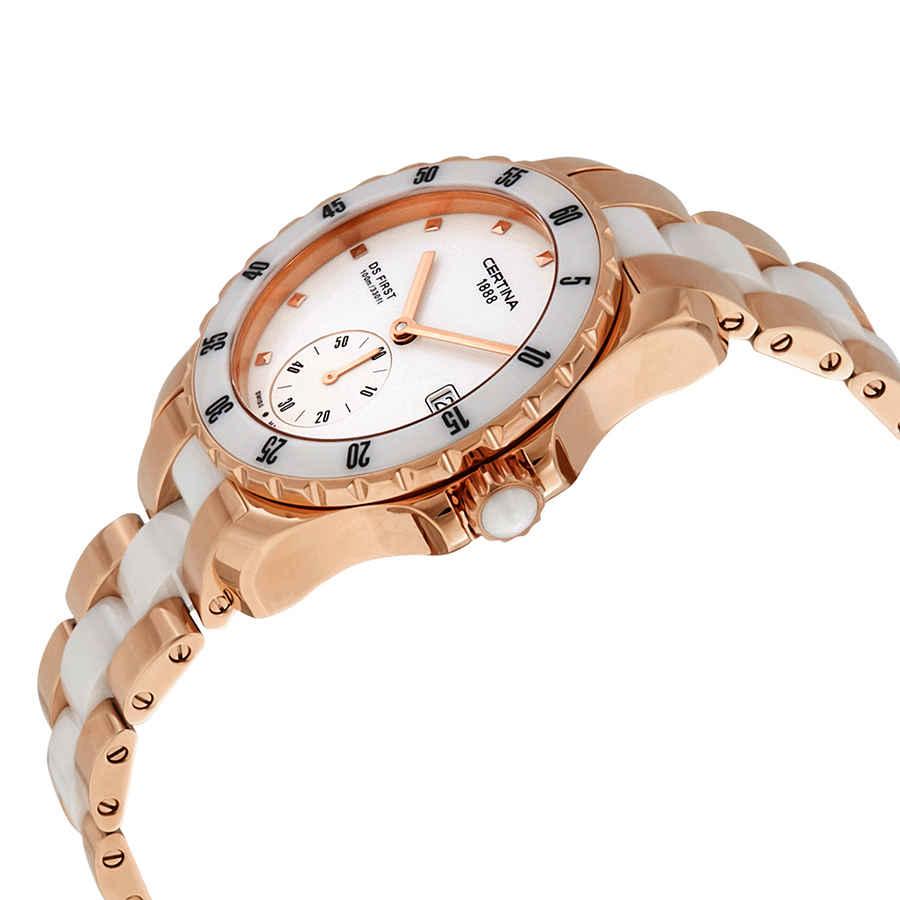 Certina DS First Lady Ceramic Ladies Quartz Watch C014.235.33.011.00商品第2张图片规格展示