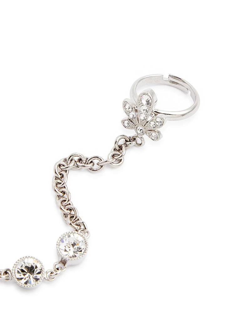 商品Paco Rabanne|Crystal-embellished chain ring bracelet,价格¥4429,第3张图片详细描述