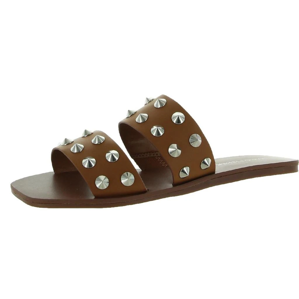 商品Marc Fisher|Marc Fisher Womens Bolive Faux Leather Embellished Flat Sandals,价格¥70,第2张图片详细描述