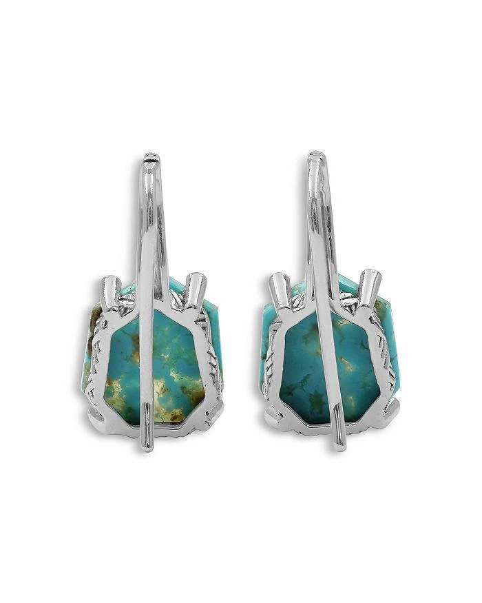 商品Stephen Dweck|Galactical Faceted Natural Quartz & Turquoise Earrings with Champagne Diamonds, 0.08 ct. t.w.,价格¥3700,第3张图片详细描述