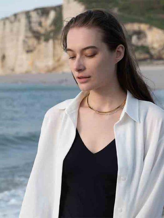 Silver Ball Chain Necklace商品第8张图片规格展示