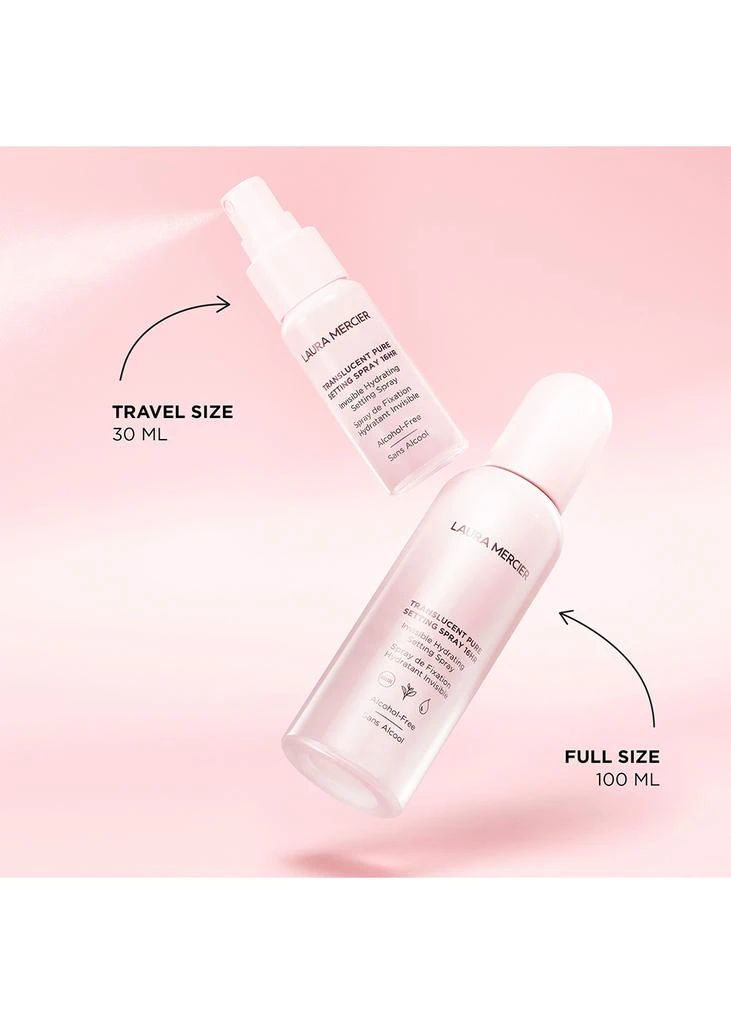 商品Laura Mercier|Translucent Pure Setting Spray 16HR 100ml,价格¥351,第4张图片详细描述