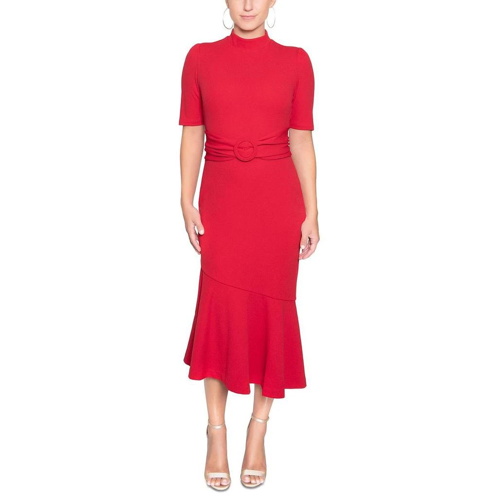 商品RACHEL Rachel Roy|Rachel Rachel Roy Womens Belted Mid Calf Midi Dress,价格¥353,第1张图片
