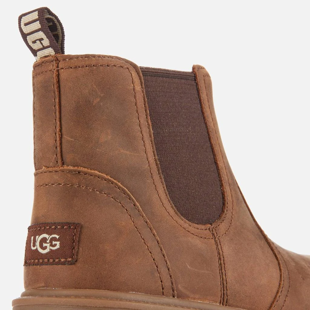 商品UGG|UGG Kids' Bolden Waterproof Leather Chelsea Boots - Walnut,价格¥466,第4张图片详细描述