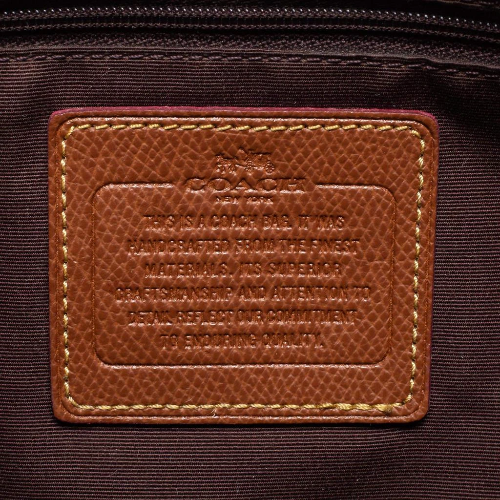 Coach Brown Signature Coated Canvas and Leather File Messenger Bag 商品