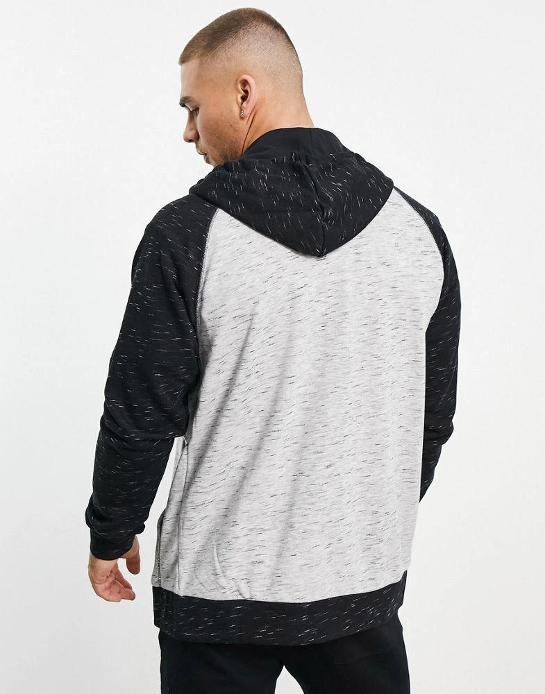 商品Adidas|adidas Essentials small logo hoodie in grey,价格¥224,第3张图片详细描述