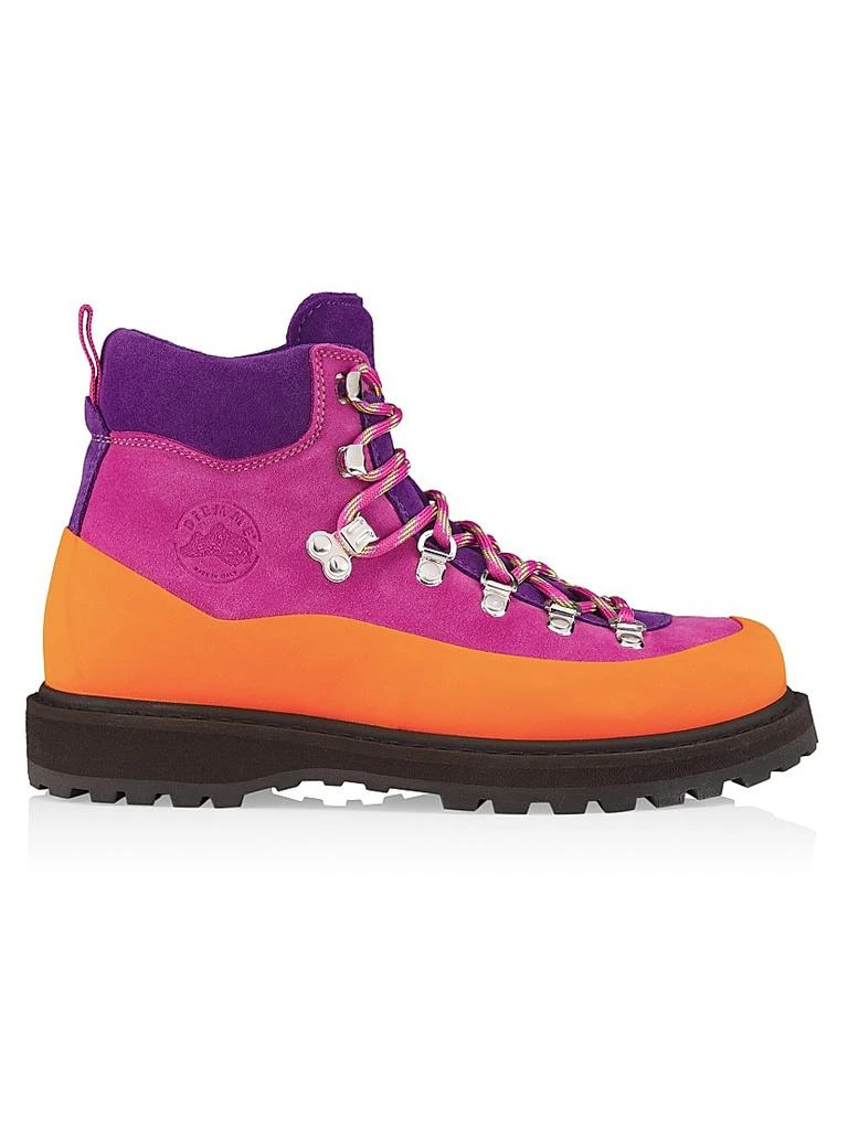 商品Diemme|Roccia Vet Colorblock Suede Ankle Boots,价格¥1334,第1张图片