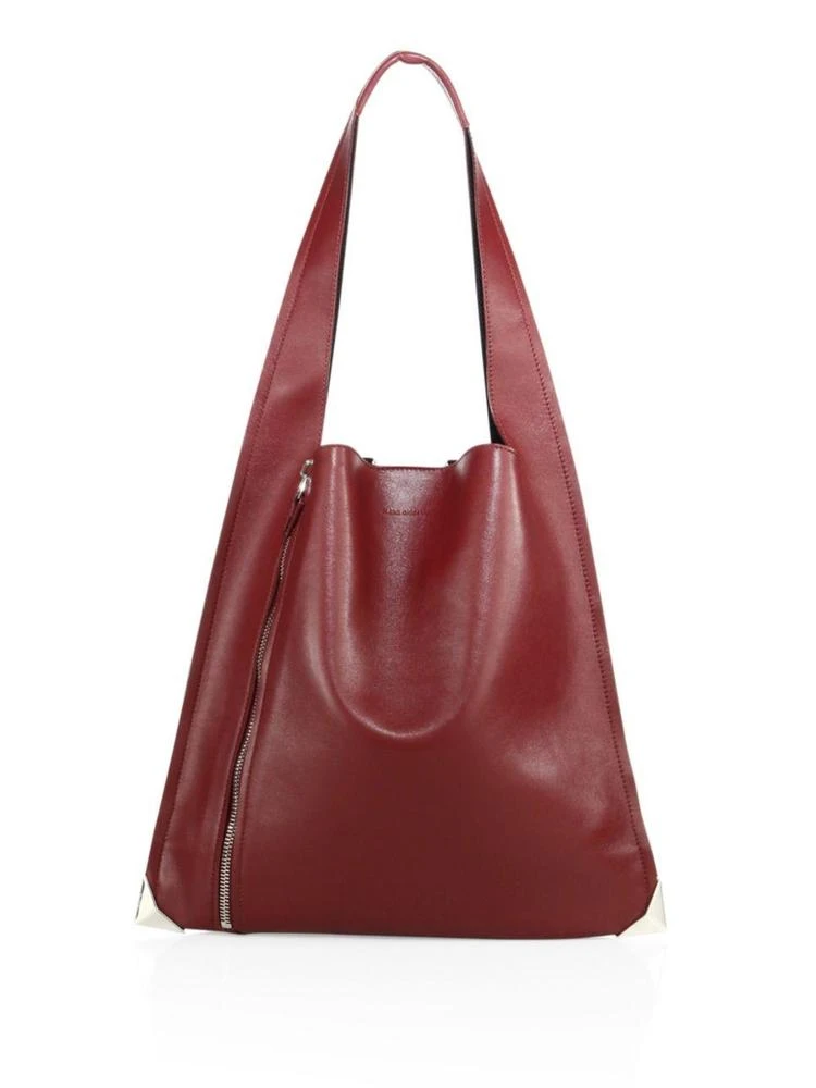 商品ELENA GHISELLINI|Estia Leather Zip Hobo Bag,价格¥2969,第1张图片