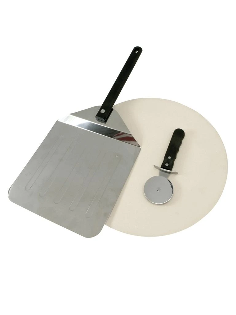 商品Mr. Bar-B-Q|3 Piece Grill Stone Pizza Set,价格¥416,第1张图片