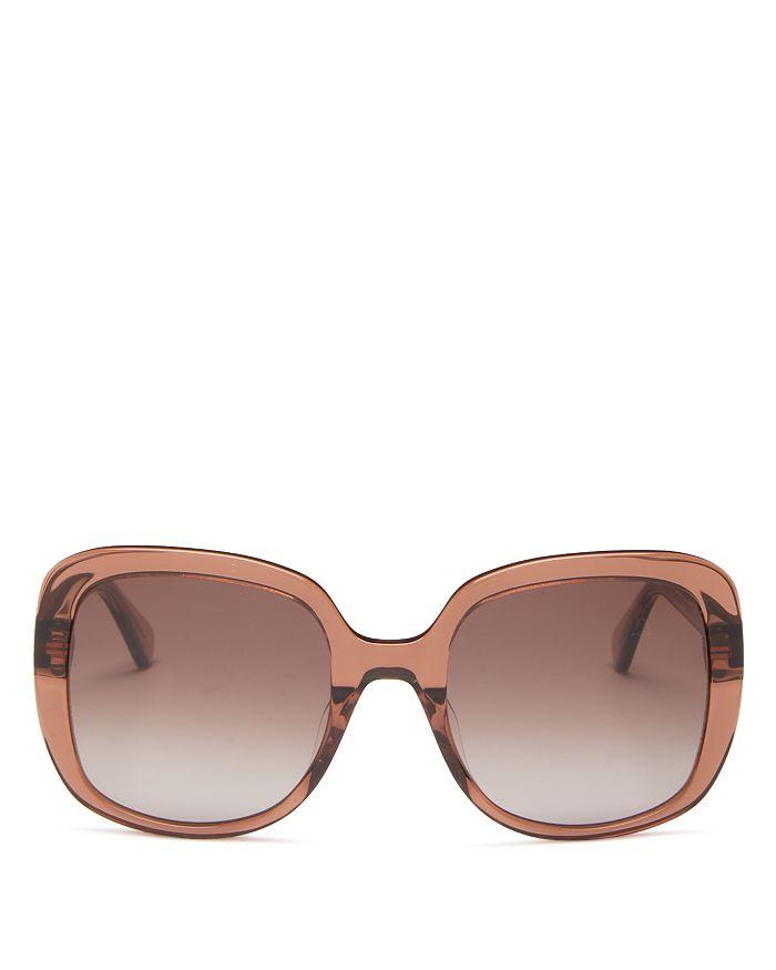 Women's Square Sunglasses, 56mm商品第1张图片规格展示