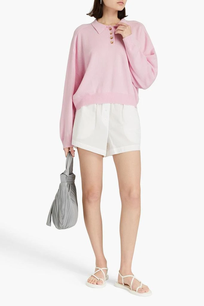 商品Loulou Studio|Forana cashmere polo sweater,价格¥1410,第2张图片详细描述