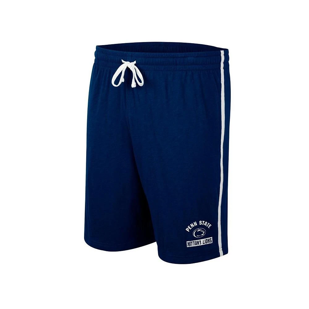 商品Colosseum|Men's Navy Penn State Nittany Lions Thunder Slub Shorts,价格¥264,第2张图片详细描述