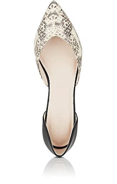 商品Barneys New York|Cynthia Leather D'Orsay Flats,价格¥536,第4张图片详细描述