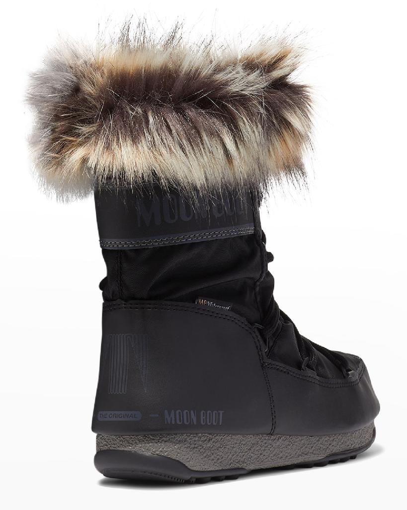 Monaco Faux Fur Short Snow Boots商品第2张图片规格展示