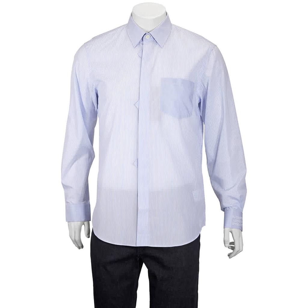 Mens Stripe Cotton Shirt商品第1张图片规格展示