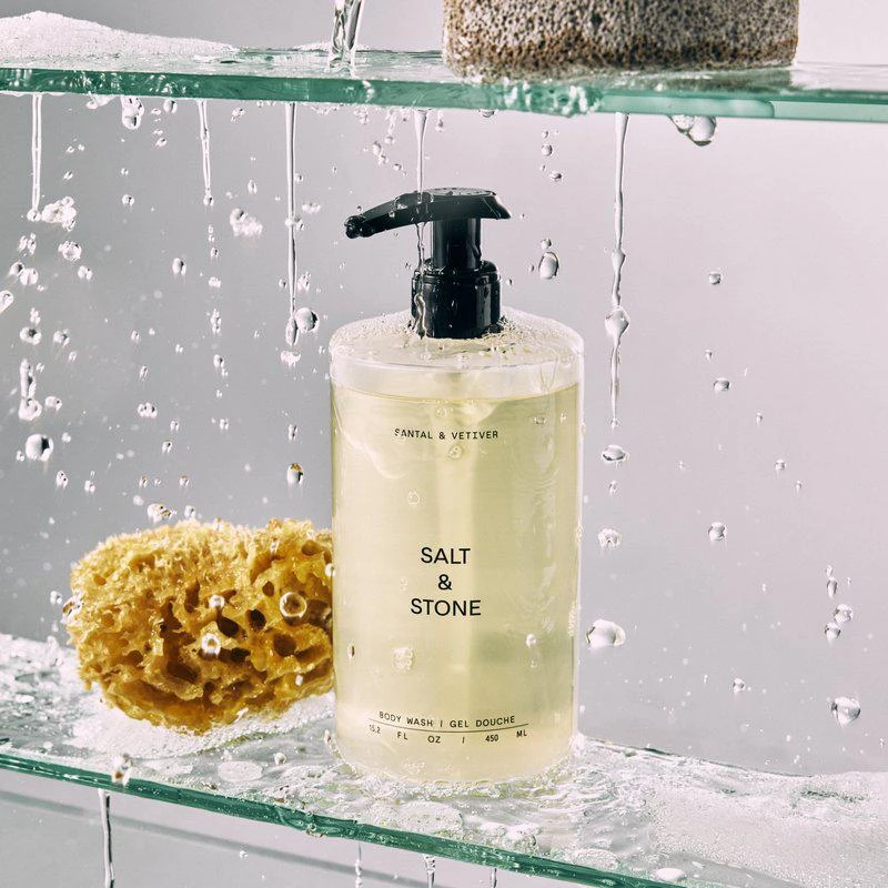 商品Salt & Stone|Santal And Vetiver Body Wash,价格¥272,第2张图片详细描述