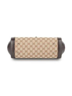 商品[二手商品] Gucci|GG Canvas Top Handle Bag,价格¥5254,第3张图片详细描述