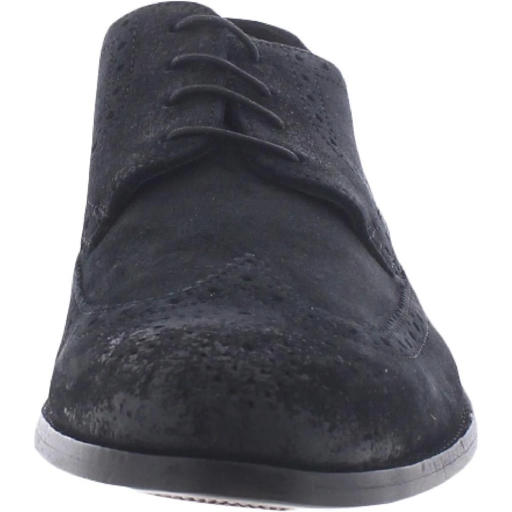 商品Clarks|Clarks Mens James Wing Suede Derby Wingtip Shoes,价格¥244,第3张图片详细描述