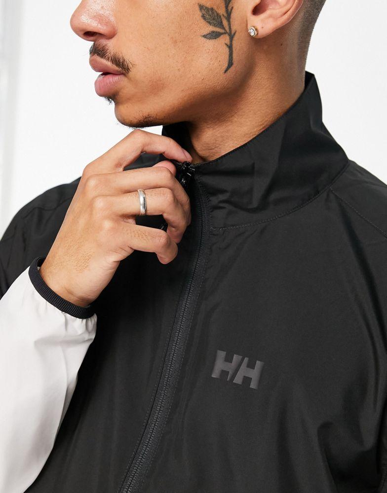 Helly Hansen Juell Block jacket in black/white商品第3张图片规格展示