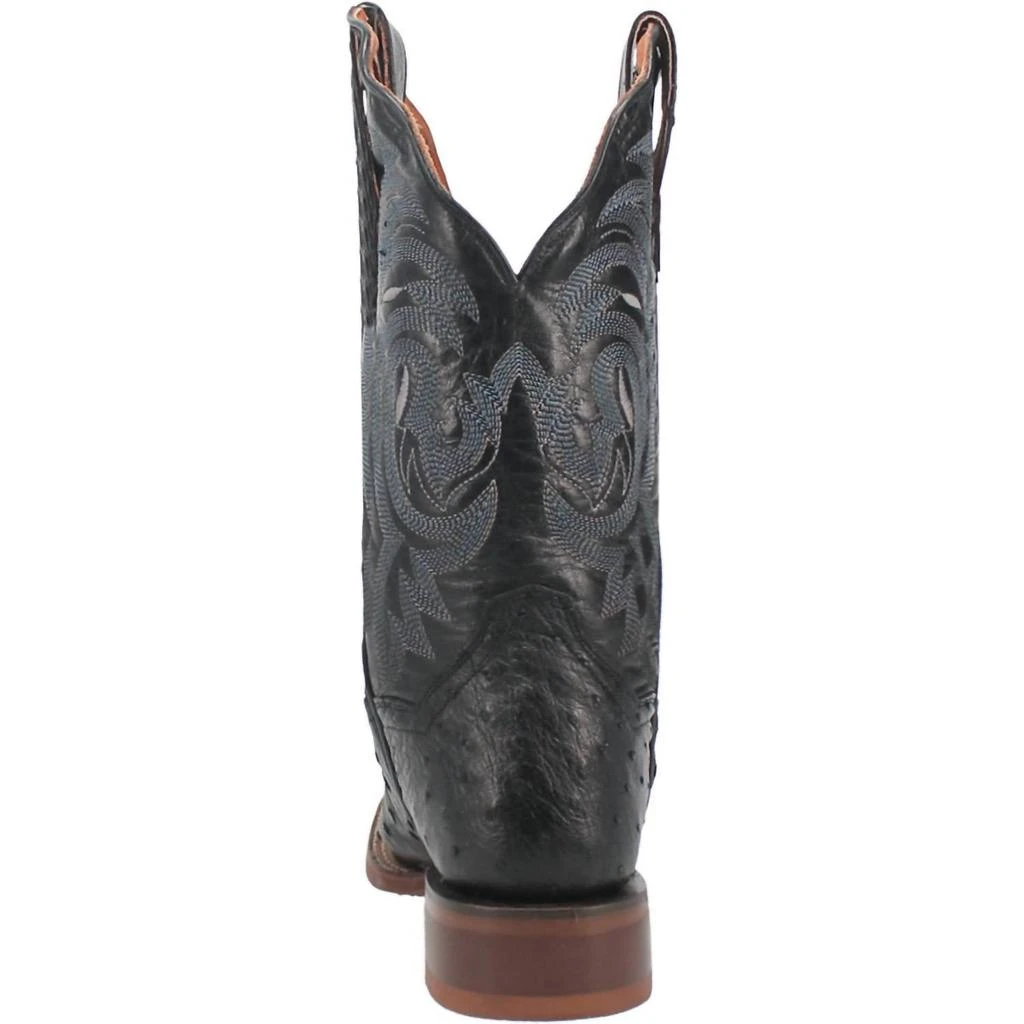 商品Dan Post|Kylo Full Quill Ostrich Boot In Black,价格¥2389,第5张图片详细描述