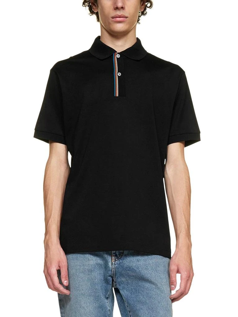 商品Paul Smith|Paul Smith Short-Sleeved Striped Trim Polo Shirt,价格¥1197,第2张图片详细描述