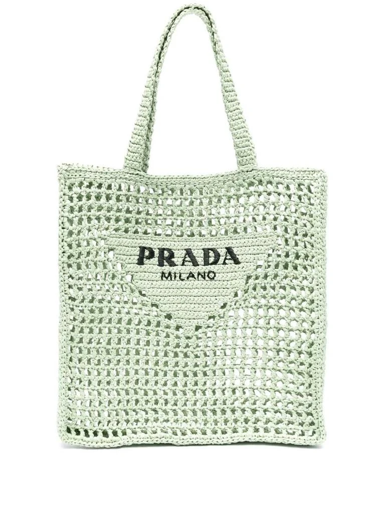 商品Prada|Prada Crochet Tote Bag,价格¥12992,第1张图片