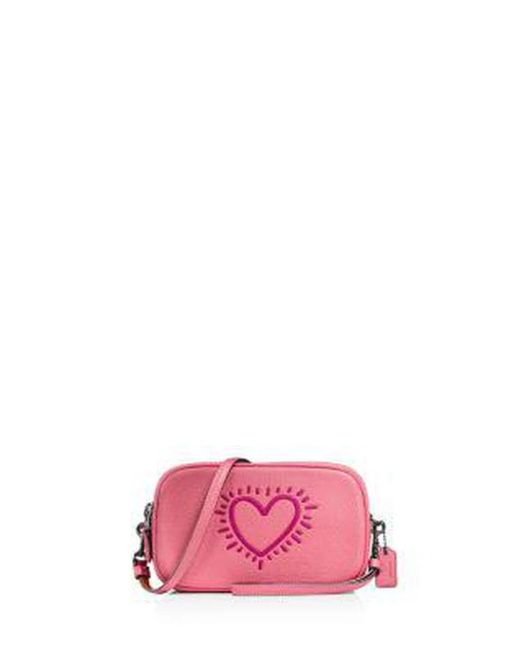 商品Coach|x Keith Haring Glitter Motif Crossbody Clutch,价格¥763,第1张图片
