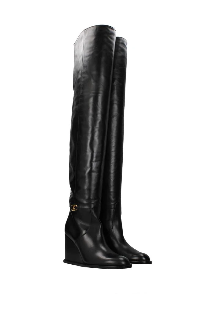 商品Celine|Boots Leather Black,价格¥5713,第2张图片详细描述