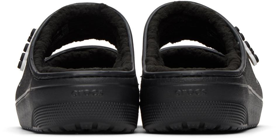 商品Crocs|Black Classic Cozzzy Sandals,价格¥447,第4张图片详细描述