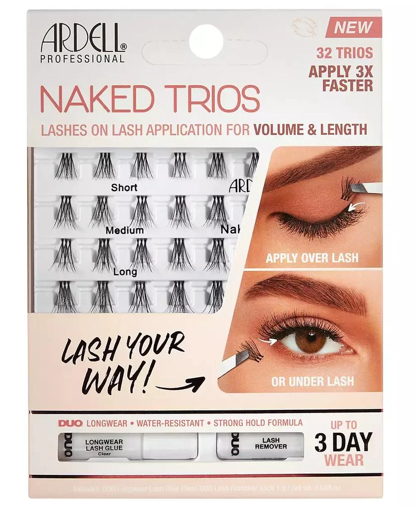 商品Ardell|Naked Trios False Lashes,价格¥90,第1张图片