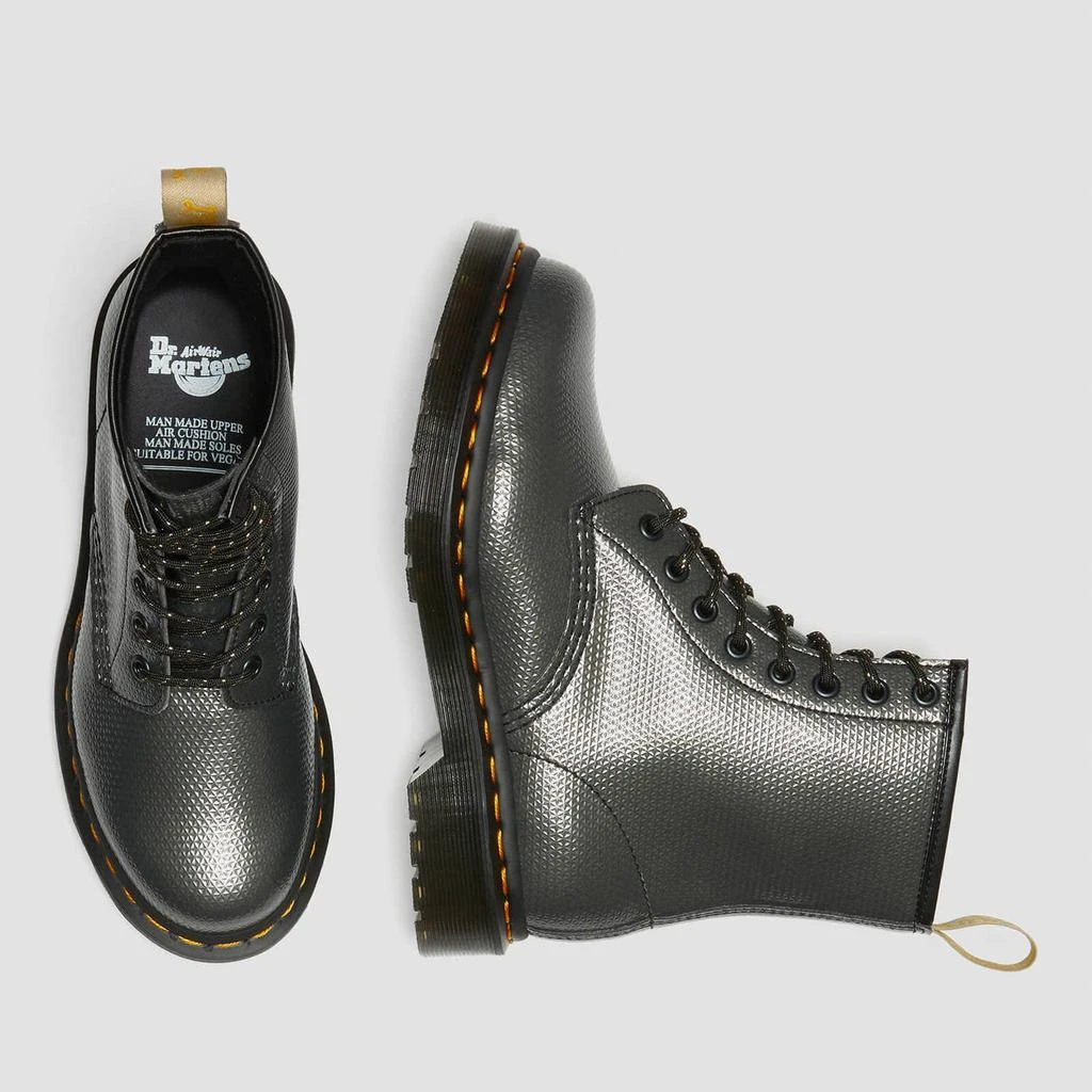 商品Dr. Martens|Dr. Martens Women's Vegan 1460 8-Eye Boots - Gunmetal,价格¥555,第4张图片详细描述