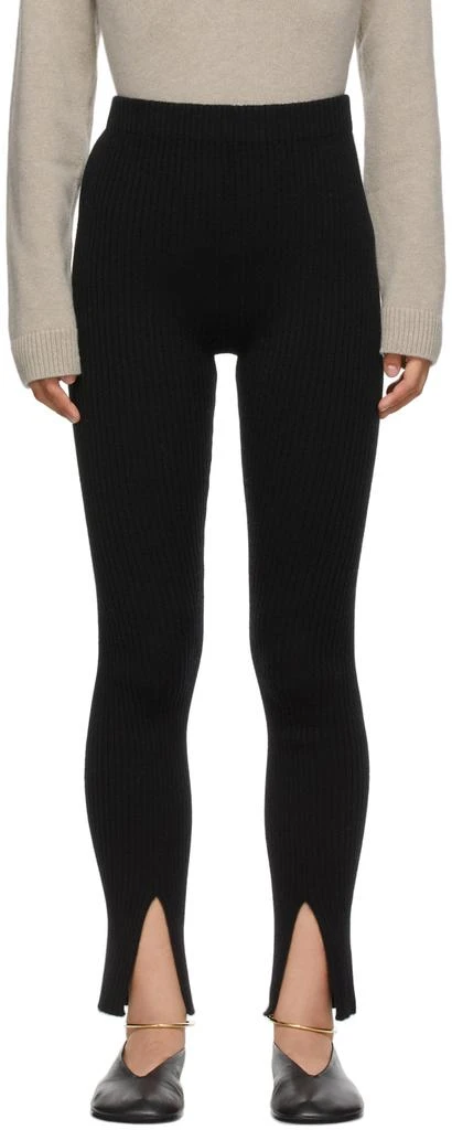 商品Lisa Yang|Black Cashmere 'The Sima' Leggings,价格¥1451,第1张图片