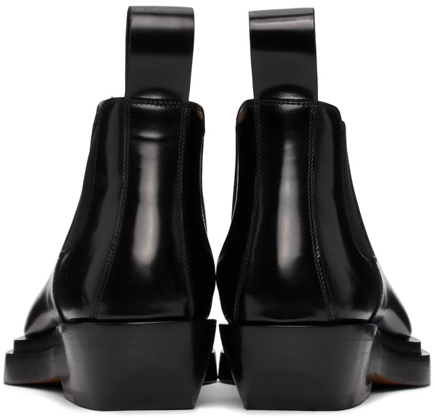 商品Bottega Veneta|Black Chisel Chelsea Boots,价格¥10238,第4张图片详细描述