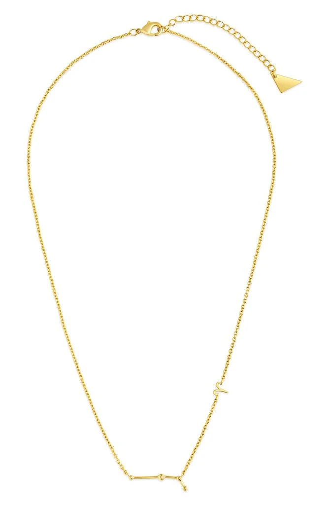 商品Sterling Forever|14K Gold Plated Station Constellation Pendant Necklace,价格¥152,第1张图片