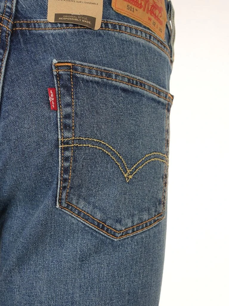 商品Levi's|Levi's Mid Rise Straight Leg Jeans,价格¥430,第5张图片详细描述