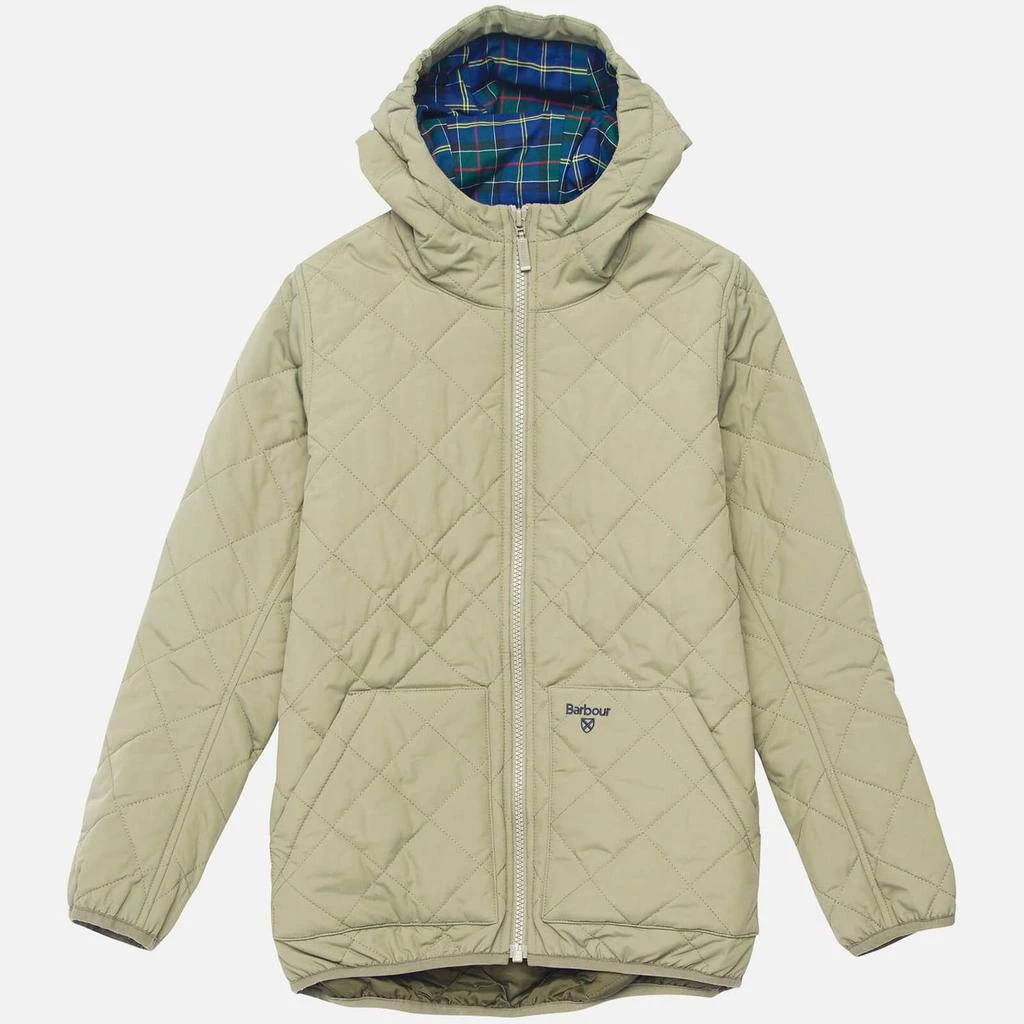 Barbour Boys' Quibb Quilted Jacket - Moss 商品