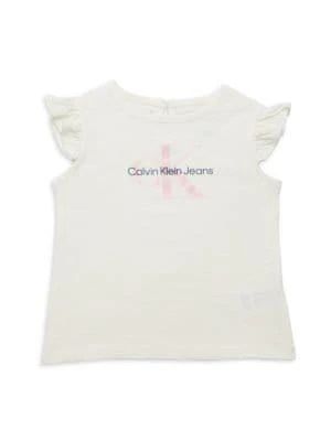 商品Calvin Klein|Baby Girl's 3-Piece T-Shirt, Dress & Bloomers Set,价格¥121,第3张图片详细描述