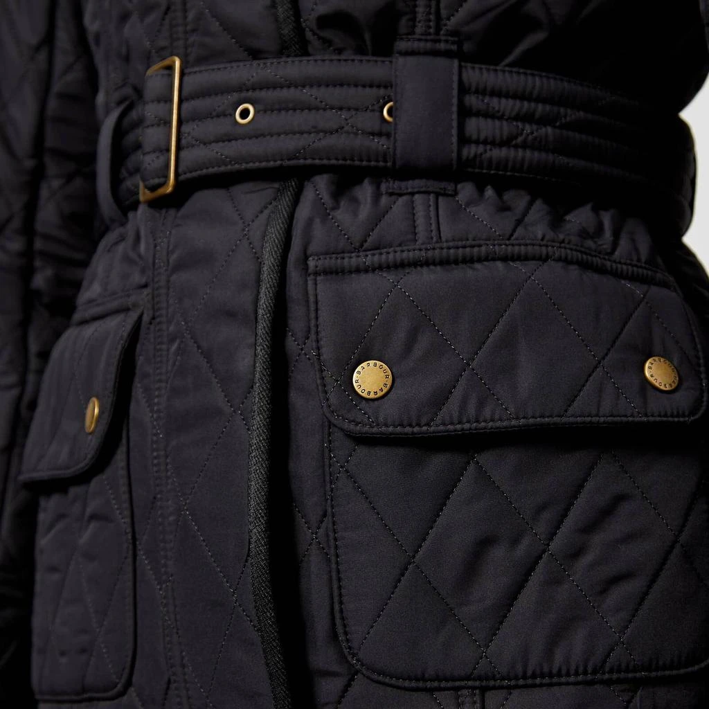 商品Barbour|Barbour International Women's Tourer Polarquilt Jacket - Navy,价格¥1022,第5张图片详细描述
