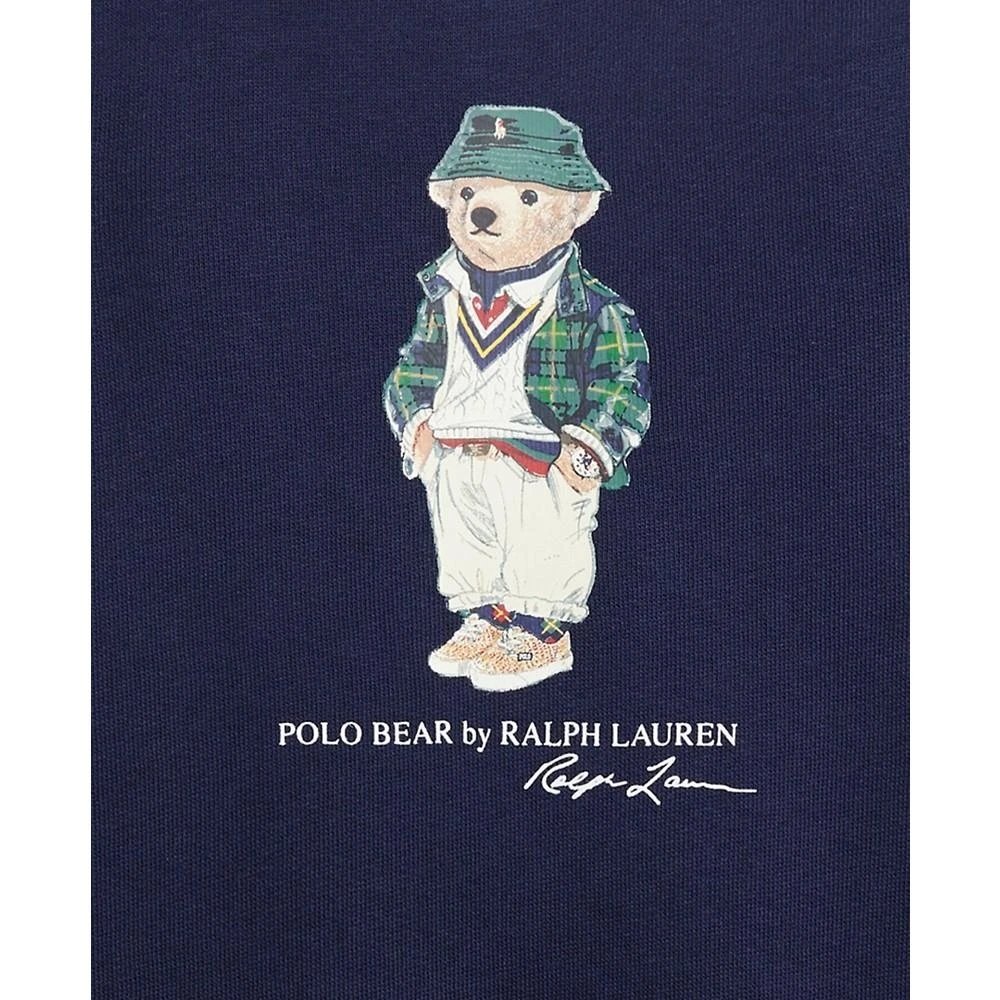 商品Ralph Lauren|Baby Boys Polo Bear Fleece Coverall One Piece,价格¥376,第3张图片详细描述